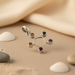 将图像加载到图库查看器中, 925 Silver Gemstone Pendant Necklace for Women | Colorful Jewelry