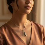 Load image into Gallery viewer, Silver Tiger's Eye Pendant | Natural Gemstone Jewelry for Women