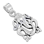 将图像加载到图库查看器中, 925 Silver Ganesha Pendant | Indian Religious Jewelry Gift