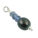 将图像加载到图库查看器中, Silver Pendant with Blue Gemstones | Women's Jewelry Gift