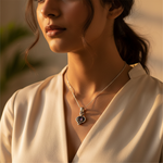将图像加载到图库查看器中, 925 Silver Amethyst Pendant for Women | Gemstone Jewelry