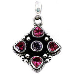 将图像加载到图库查看器中, 925 Silver Garnet Gemstone Pendant for Women | Fine Jewelry