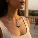 将图像加载到图库查看器中, 925 Silver Gemstone Pendant for Women | Daily Wear Gift