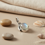 将图像加载到图库查看器中, 925 Silver Moonstone Pendant for Women | Gemstone Jewelry