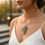 Load image into Gallery viewer, 925 Silver Agate Pendant for Women | Gemstone Jewelry Gift