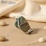 Load image into Gallery viewer, 925 Silver Agate Pendant for Women | Gemstone Jewelry Gift