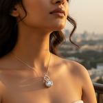 将图像加载到图库查看器中, 925 Silver Cubic Zirconia Pendant for Women | Elegant Jewelry