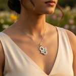 Load image into Gallery viewer, 925 Silver Intersex Symbol Pendant | Gender Identity Jewelry