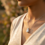 将图像加载到图库查看器中, 925 Silver Pear Cut CZ Pendant for Women | Fashion Jewelry