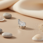 将图像加载到图库查看器中, 925 Silver Pear Cut CZ Pendant for Women | Fashion Jewelry