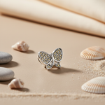 将图像加载到图库查看器中, 925 Silver Butterfly Pendant with Yellow CZ Stones | For Women