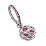 Load image into Gallery viewer, 925 Silver Pink Ruby Pendant for Women | Gemstone Jewelry