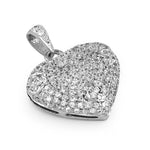 将图像加载到图库查看器中, 925 Silver Cubic Zirconia Heart Pendant for Women | Gift Jewelry
