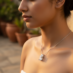 Load image into Gallery viewer, Silver Moonstone Pendant for Women | Gemstone Jewelry Gift