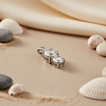 将图像加载到图库查看器中, Silver Cubic Zirconia Pendant for Women | Elegant Jewelry