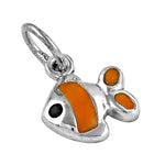 将图像加载到图库查看器中, 925 Silver Clownfish Charm Pendant | Enamel Jewelry for Women