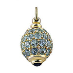 Load image into Gallery viewer, gold plating Aquamarine Gemstone Pendant for Women | Fine Jewelry