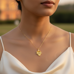 将图像加载到图库查看器中, Gold plating Heart Pendant | Locket Necklace for Women | Gift