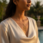 Load image into Gallery viewer, gold plating Leaf Pendant for Women | Fashion Jewelry Gift