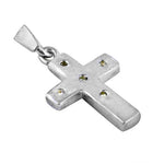 将图像加载到图库查看器中, 925 Silver Cross Pendant with Gemstones for Women