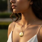 将图像加载到图库查看器中, gold plating Starburst Pendant for Women | Zodiac Jewelry Gift
