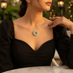 Load image into Gallery viewer, Silver Peridot Gemstone Pendant for Women | Daily Wear Jewelry