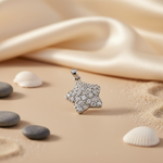将图像加载到图库查看器中, 925 Silver Cubic Zirconia Star Pendant | Women's Jewelry Gift