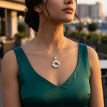 将图像加载到图库查看器中, 925 Silver Mother of Pearl Pendant for Women | Fashion Jewelry