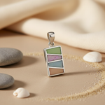 将图像加载到图库查看器中, 925 Silver Colorful Gemstone Pendant for Women | Modern Jewelry
