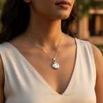 将图像加载到图库查看器中, 925 Silver Mother of Pearl Pendant for Women | Gift Jewelry