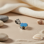 将图像加载到图库查看器中, 925 Silver Blue Stone Cross Pendant for Women | Religious Jewelry