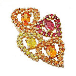 Load image into Gallery viewer, gold plating Gemstone Cluster Ring for Women | Statement Jewelry