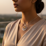 将图像加载到图库查看器中, 925 Silver Citrine Pendant for Women | Gemstone Jewelry