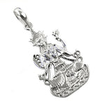 将图像加载到图库查看器中, Silver Lord Shiva Pendant | Religious Jewelry for Men & Women
