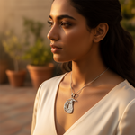 Load image into Gallery viewer, 925 Silver Crescent Moon Pendant Necklace for Women | Gift