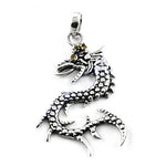 将图像加载到图库查看器中, 925 Silver Dragon Pendant Necklace | Unique Jewelry for Men