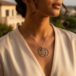 将图像加载到图库查看器中, 925 Silver Tree of Life Pendant with Gemstone | Women's Jewelry