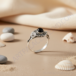 Load image into Gallery viewer, 925 Sterling Silver Black Onyx Ring for Women | Gift Jewelry
