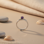 将图像加载到图库查看器中, 925 Silver Amethyst Ring for Women | Gemstone Jewelry