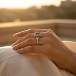 将图像加载到图库查看器中, 925 Silver Garnet Ring for Women | Gemstone Jewelry