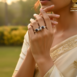 Load image into Gallery viewer, 925 Silver Garnet Ring for Women | Gemstone Jewelry