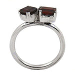 将图像加载到图库查看器中, 925 Silver Garnet Gemstone Ring for Women | Gift Jewelry