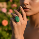 Load image into Gallery viewer, 925 Silver Turquoise Ring for Women | Statement Jewelry