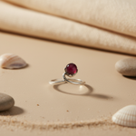 将图像加载到图库查看器中, 925 Silver Gemstone Ring for Women | Minimalist Jewelry Gift