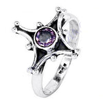 将图像加载到图库查看器中, 925 Silver Amethyst Ring for Women | Gemstone Jewelry Gift