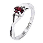 将图像加载到图库查看器中, 925 Silver Garnet Ring for Women | Gemstone Jewelry