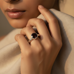 将图像加载到图库查看器中, 925 Silver Garnet Gemstone Ring for Women | Gift Jewelry