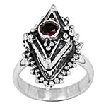 Load image into Gallery viewer, 925 Silver Garnet Ring for Women | Statement Jewelry Gift