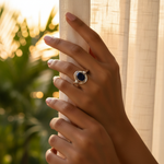 将图像加载到图库查看器中, 925 Silver Blue Sapphire Ring for Women | Gemstone Jewelry