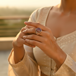 Load image into Gallery viewer, 925 Sterling Silver Ruby Ring for Women | Gemstone Jewelry